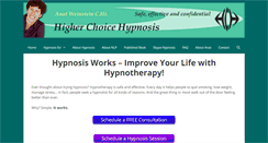 Desktop Screenshot of nmhypnosis.com